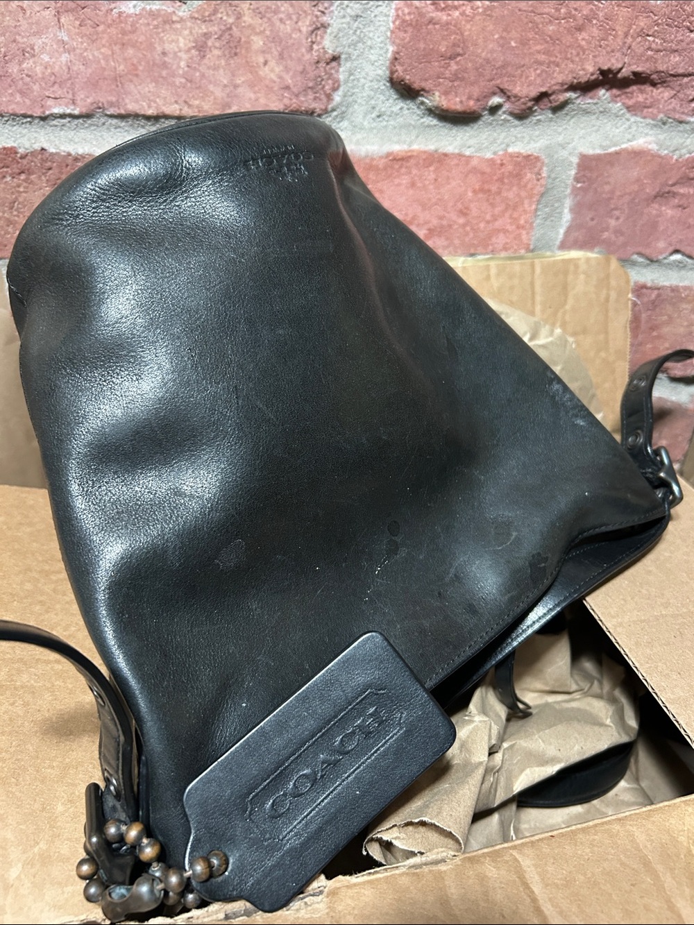 Coach Bleecker Sport Mini Duffle #32281 vintage,black - Picture 2 of 12